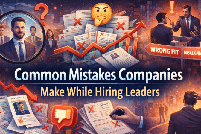 Common Mistakes Companies Make While Hiring Leaders